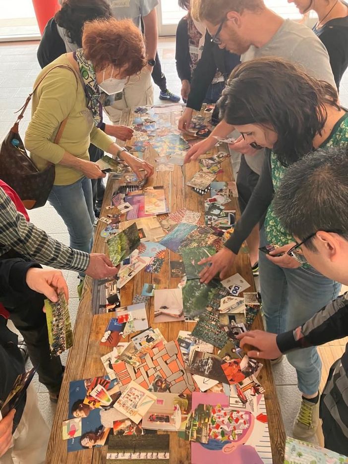 Cuneo, festa di restituzione in via Silvio Pellico del progetto "Ritessere Fiducia"