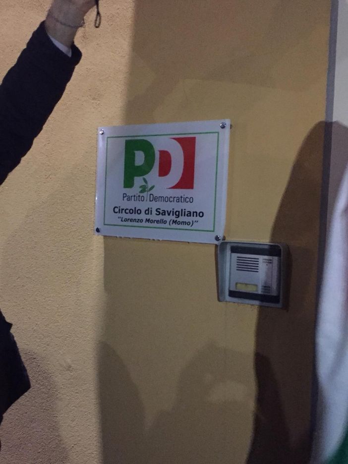 Savigliano, intitolata a Lorenzo “Momo” Morello la sede del circolo Pd in via Macra