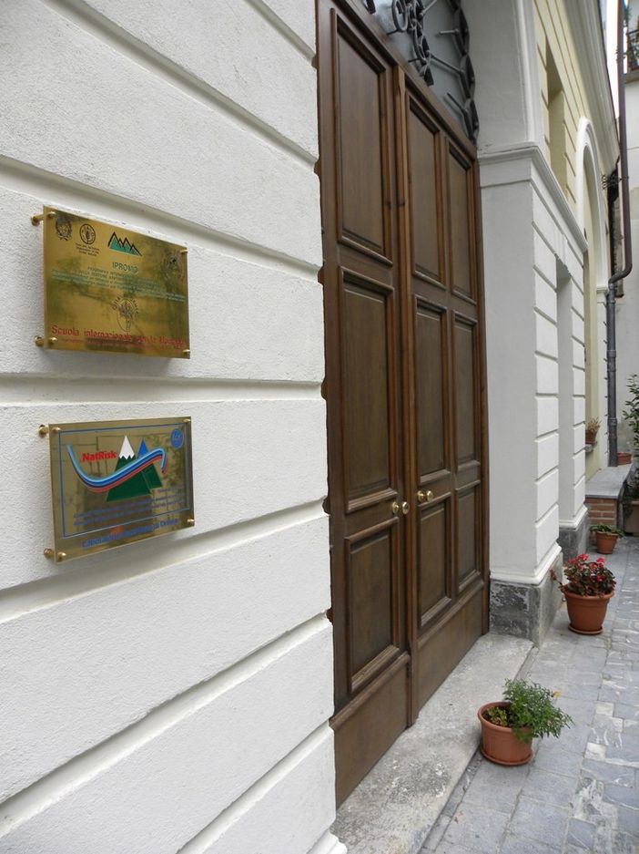 La sede del centro NatRisk ad Ormea