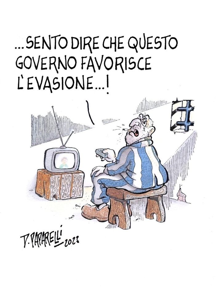 Ridere e Pensare... con la vignetta di Danilo Paparelli
