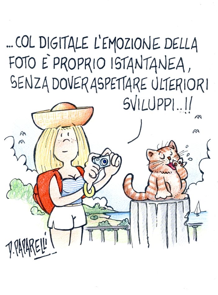 Anche il fotografo vacanziero è sempre alla ricerca del giusto obiettivo Anche il fotografo vacanziero è sempre alla ricerca del giusto obiettivo