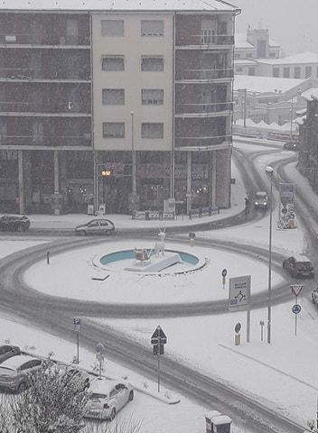 Largo Argentera innevato