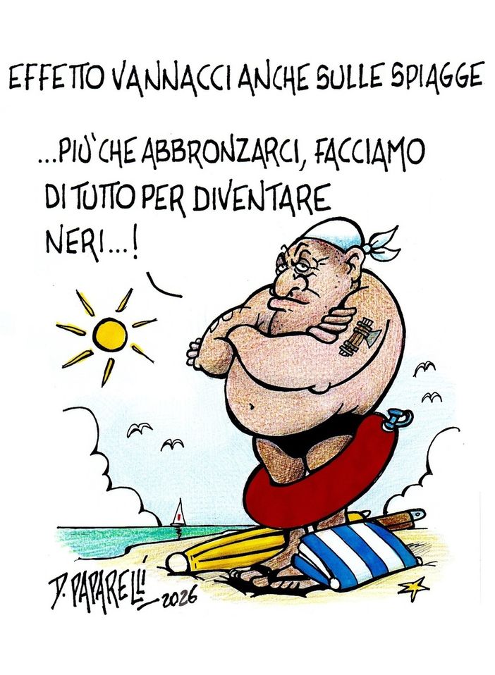 Effetto Vannacci in spiaggia