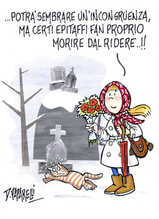 Scritte tombali: cose dell'altro mondo