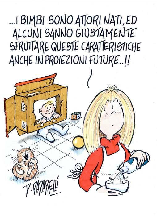 Quando i bambini sanno fare del "cinema" anche sul serio Quando i bambini sanno fare del "cinema" anche sul serio