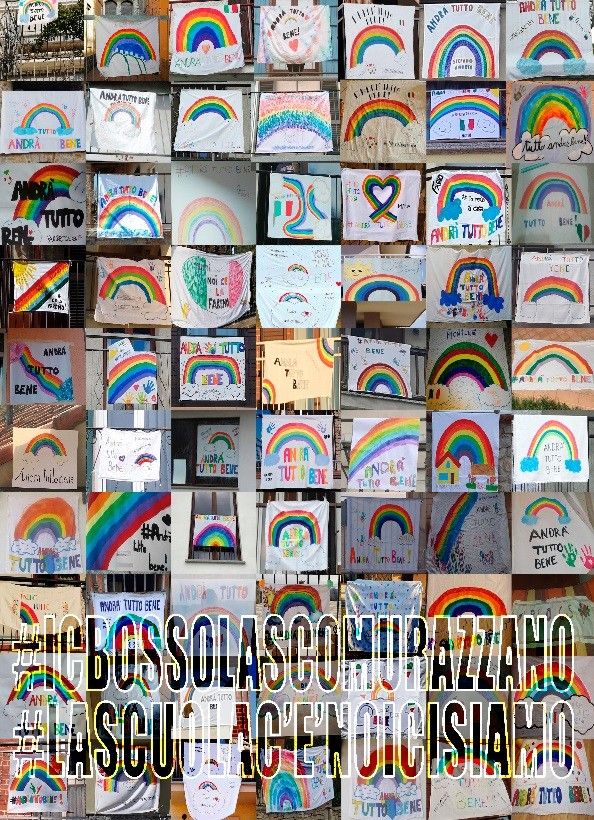 #andràtuttobene: il messaggio di speranza dell'Istituto comprensivo Bossolasco Murazzano