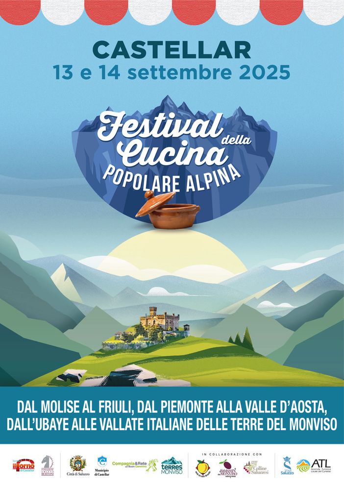 A Castellar (Saluzzo) il 3° Festival della Cucina Popolare Alpina