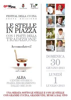 Meno 10 al Festival della cucina di Langhe e Roero Meno 10 al Festival della cucina di Langhe e Roero