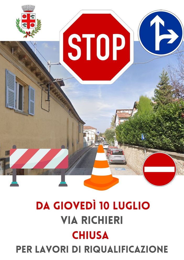 La Morra avvia la riqualificazione di via Richieri: lavori per sicurezza e valorizzazione urbana