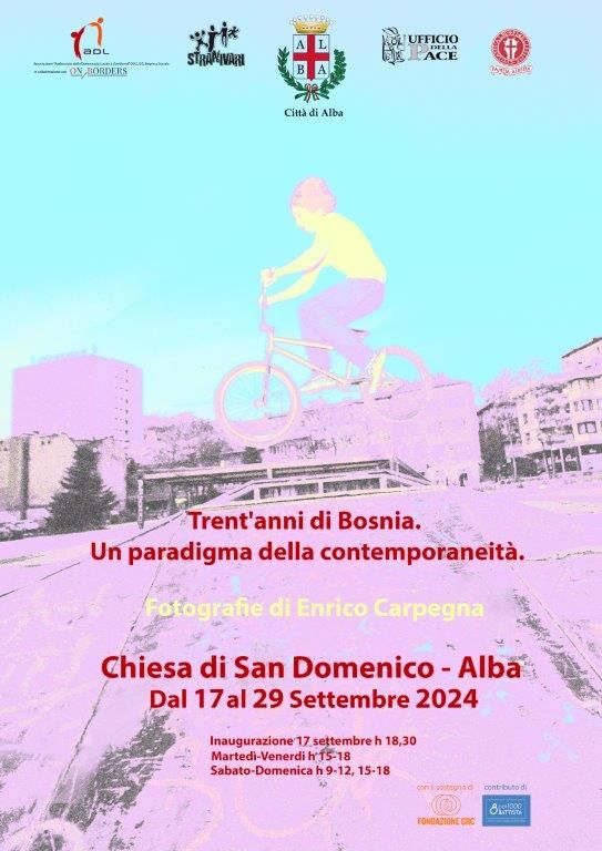 Ad Alba la mostra “Trent’anni di Bosnia. Un paradigma della contemporaneità” Ad Alba la mostra “Trent’anni di Bosnia. Un paradigma della contemporaneità”