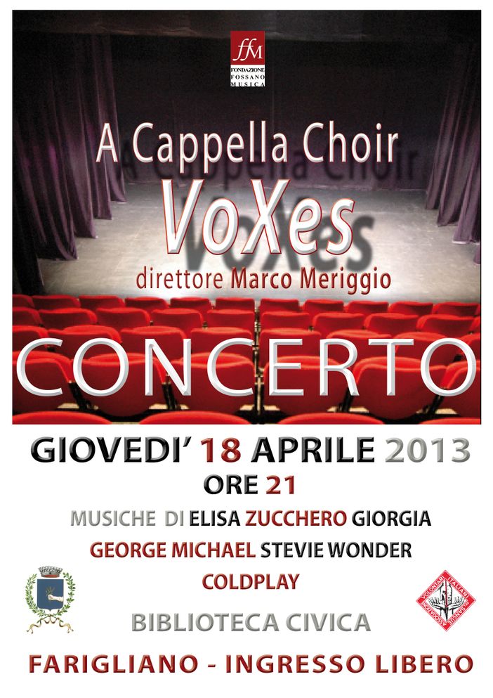 A Farigliano concerto del coro Voxes