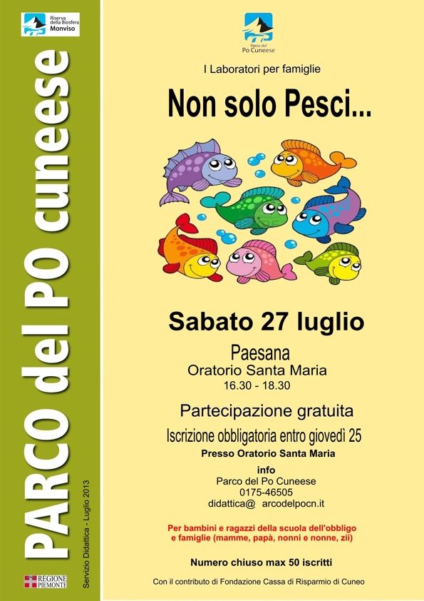 Laboratorio didattico per famiglie a Paesana