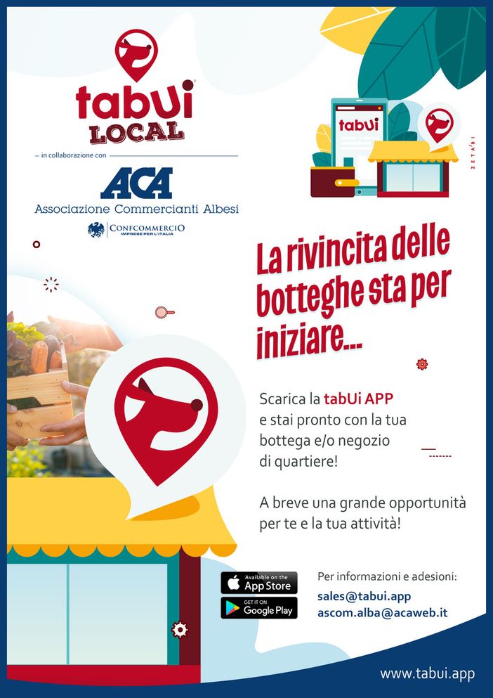 La rivincita digitale delle botteghe albesi: ACA e Tabui Local attivano l’e-commerce per il negozio sotto casa La rivincita digitale delle botteghe albesi: ACA e Tabui Local attivano l’e-commerce per il negozio sotto casa