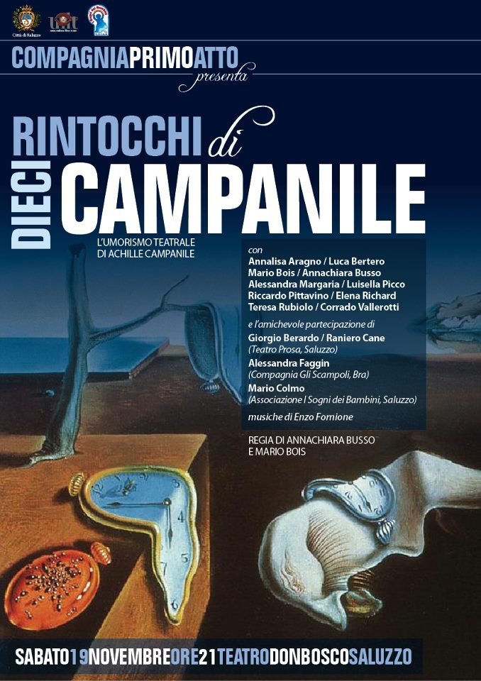 Locandina spettacolo Dieci rintocchi di Campanile Locandina spettacolo Dieci rintocchi di Campanile