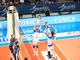 Matteo Pedron in palleggio contro Bergamo (Fotoservizio: Margherita Leone)