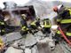 In fiamme abitazione in borgata Villaro di Acceglio, vigili del fuoco sul posto