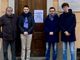 Da sinistra Domenico Boeri, Lorenzo Barbero, Emanuele Bolla e Riccardo Spolaore