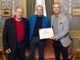 Il campione italiano della pesca alla mosca Domenico Taricco in Consiglio Regionale Il campione italiano della pesca alla mosca Domenico Taricco in Consiglio Regionale