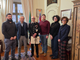 Il nuovo cavaliere al merito Antonio Podda ricevuto dalla Giunta di Bra