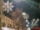 Luminarie spenta in via Principi di Piemonte, a Bra