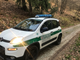 Un'auto della Polizia Locale della Provincia di Cuneo