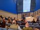 Alcuni momenti dell'incontro tenuto all'Auditorium di Verduno