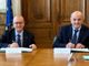 Da sinistra, il ministro Valditara e il presidente Micieli
