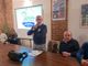 Nelle foto alcuni momenti della serata di presentazione tenuta all'agriturismo Gallina