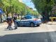 Polizia e Polizia Locale sul luogo dell'incidente