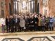 In foto un gruppo di ministri straordinari della Comunione di Bra, riuniti al Santuario della Madonna dei Fiori nel giorno del mandato per l’anno 2025