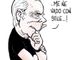 La vignetta di Danilo Paparelli dedicata ad Armani