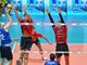 Lorenzo Sala in attacco: per il giovane opposto sprazzi di partita contro Piacenza (Foto: Modena Volley)