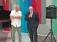 Il direttore della Fondazione Ospedale Alba-Bra, Luciano Scalise, accanto al presidente Bruno Ceretto