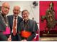 : Beppe Ghisolfi premiato dal Presidente dell'Accademia, Duca Fabrizio Mechi di Pontassieve, e dal Vicepresidente della medesima, Michele Polini : Beppe Ghisolfi premiato dal Presidente dell'Accademia, Duca Fabrizio Mechi di Pontassieve, e dal Vicepresidente della medesima, Michele Polini