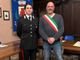 Il maresciallo Giuliana Maria Arcuri con il sindaco di Bagnasco Mauro Bertino Il maresciallo Giuliana Maria Arcuri con il sindaco di Bagnasco Mauro Bertino