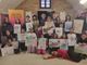 Foto di gruppo per i protagonisti della giornata artistica