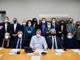 L'assessore Icardi insieme al Consiglio direttivo dell'Associazione Commercianti Albesi
