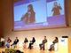 La Ministra per le politiche giovanili Fabiana Dadone durante l'incontro all'Ara Pacis