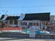 La struttura del ristorante in costruzione
