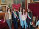 La consegna della borsa di studio a  Maddalena Rinaudo. In foto con lei:  Maria Angela Aimone , Paolo Amorisco, Eleonora Fraire, Stefania Dalmasso