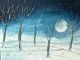 La Luna Fredda vista dal pittore braidese Franco Gotta