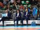 Silvia Canale in panchina durante una partita