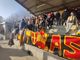 Tifosi giallorossi al Bravi