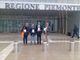 Da sinistra: l'assessore di Ceva a Manifestazioni e Grandi eventi, Turismo e Musei Luca Prato, il sindaco di Ceva Fabio Mottinelli, il consigliere regionale Claudio Sacchetto e Stefano Isaia, sindaco di Monterosso Grana nonché membro dello staff del consigliere Sacchetto Da sinistra: l'assessore di Ceva a Manifestazioni e Grandi eventi, Turismo e Musei Luca Prato, il sindaco di Ceva Fabio Mottinelli, il consigliere regionale Claudio Sacchetto e Stefano Isaia, sindaco di Monterosso Grana nonché membro dello staff del consigliere Sacchetto