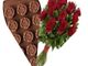Rose al cioccolato per la mamma Rose al cioccolato per la mamma