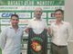 L'assessore Alessandro Terreno in compagnia di Paolo Boietti e Davide Blengini