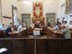 Il Consiglio Comunale di Saluzzo durante la seduta