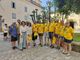 Una foto di gruppo dei partecipanti albesi e braidesi