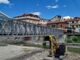 Garessio, rimossa la passerella Bailey presa in affitto nel 2020, dopo l'alluvione [VIDEO]
