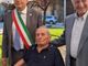 Cesare Canis con il sindaco, Claudio Raviola e l'assessore Carlo Gabetti